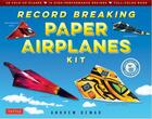 Couverture du livre « Record breaking paper airplanes kit » de  aux éditions Tuttle