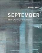 Couverture du livre « Gerhard richter september a history painting » de Robert Storr aux éditions Tate Gallery