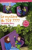 Couverture du livre « Le mystère du TGV 7777 » de Remy Martin aux éditions Gallimard-jeunesse