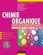 Couverture du livre « Chimie organique » de Jacques Maddaluno aux éditions Dunod