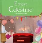 Couverture du livre « Ernest et Célestine : l'anniversaire » de Gabrielle Vincent aux éditions Casterman