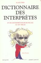 Couverture du livre « Les interpretes » de Alain Paris aux éditions Bouquins