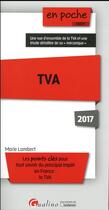 Couverture du livre « TVA (édition 2017) » de Marie Lambert aux éditions Gualino