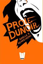 Couverture du livre « Proie dunoir » de Gaelle K. Kempeneers aux éditions Walrus
