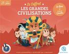 Couverture du livre « Le coffret les grandes civilisations » de  aux éditions Quelle Histoire