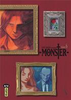 Couverture du livre « Monster - deluxe : Intégrale vol.6 » de Naoki Urasawa aux éditions Kana