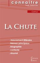 Couverture du livre « Fiche de lecture la chute de Albert Camus (analyse littéraire de référence et résumé complet) » de  aux éditions Editions Du Cenacle