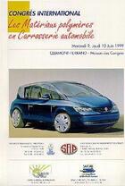 Couverture du livre « Les Materiaux Polymeres En Carrosserie Automobile » de Sfip aux éditions Tec Et Doc