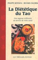 Couverture du livre « La Diététique du Tao » de Sionneau/Zagorski aux éditions Guy Trédaniel