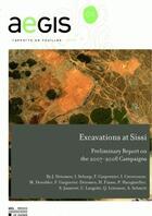 Couverture du livre « Aegis t.1 ; excavations at Sissi, preliminary report on the 2007-2008 campaigns » de Driessen J. aux éditions Pu De Louvain