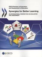 Couverture du livre « Synergies for better learning » de  aux éditions Ocde