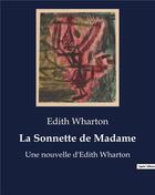 Couverture du livre « La Sonnette de Madame : Une nouvelle d'Edith Wharton » de Edith Wharton aux éditions Culturea