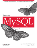 Couverture du livre « Learning MySQL » de Seyed M.M. Tahaghoghi aux éditions O'reilly Media