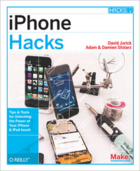 Couverture du livre « IPhone Hacks » de David Jurick et Adam Stolarz et Damien Stolarz aux éditions O'reilly Media