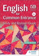 Couverture du livre « English for Common Entrance Study and Revision Guide » de Kossuth Kornel aux éditions Hodder Education Digital