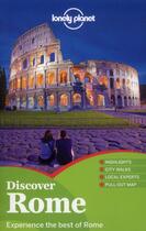 Couverture du livre « Discover Rome » de  aux éditions Lonely Planet France