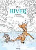 Couverture du livre « Art-thérapie : hiver ; 60 coloriages anti-stress » de Audrey Bussi et Disney aux éditions Hachette Pratique