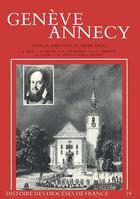 Couverture du livre « Geneve - annecy » de Henri Baud aux éditions Beauchesne