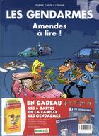 Couverture du livre « Les gendarmes T.10 ; amendes à lire ! » de Christophe Cazenove et David Lunven et Jenfevre et Olivier Sulpice aux éditions Bamboo