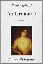 Couverture du livre « Andermonde » de Meirad aux éditions L'age D'homme