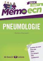 Couverture du livre « Pneumologie » de Madeleine Cherruault aux éditions Estem