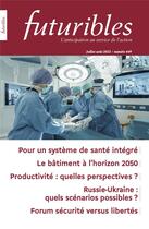 Couverture du livre « Futuribles n°449, juillet-août 2022 : Pour un système de santé intégré » de Collectif/Malone aux éditions Futuribles