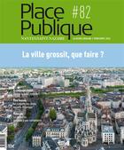 Couverture du livre « Place publique #82 - dossier : la ville grossit, que faire ? » de  aux éditions Joca Seria