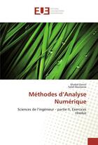 Couverture du livre « Methodes d'analyse numerique » de Zennir Khaled aux éditions Editions Universitaires Europeennes