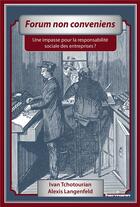 Couverture du livre « Forum non conveniens : Une impasse pour la responsabilité sociale des entreprises ? » de Tchotourian aux éditions Hermann