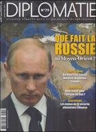 Couverture du livre « Diplomatie n 79 que fait la russie mars/avril 2016 » de  aux éditions Diplomatie