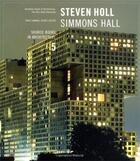Couverture du livre « Steven holl simmons hall » de Gannon aux éditions Princeton Architectural