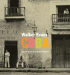 Couverture du livre « Walker evans cuba » de Walker Evans aux éditions Getty Museum