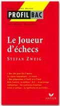 Couverture du livre « Le joueur d'échecs, de Stephan Zweig » de Gliksohn aux éditions Hatier