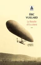 Couverture du livre « La bataille d'Occident » de Eric Vuillard aux éditions Actes Sud