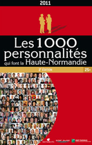 Couverture du livre « Les 1000 personnalités qui font la Haute-Normandie » de  aux éditions Ptc