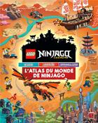 Couverture du livre « Lego Ninjago - legacy ; atlas de Ninjago » de  aux éditions Carabas