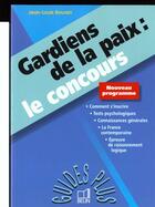 Couverture du livre « Concours Des Gardiens De La Paix N.E. » de Boursin aux éditions Belin