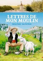 Couverture du livre « Lettres de mon moulin » de Alphonse Daudet et Jean-Noel Rochut aux éditions Ouest France