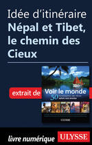 Couverture du livre « Idée d'itinéraire - Népal et Tibet, le chemin des Cieux » de  aux éditions Epagine