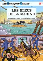 Couverture du livre « Les Tuniques Bleues Tome 7 : les bleus de la marine » de Raoul Cauvin et Willy Lambil aux éditions Dupuis