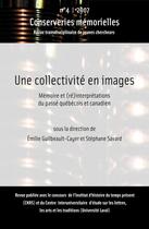 Couverture du livre « Une collectivité en images » de Conserveries Memorielles aux éditions Conserveries Memorielles