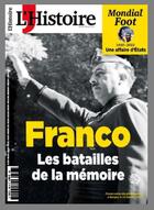 Couverture du livre « L'histoire n 502 : franco, les batailles de la memoire - nov 2022 » de  aux éditions L'histoire