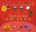 Couverture du livre « Tout un zoo en pâte à modeler » de Oren Rony aux éditions Pere Castor
