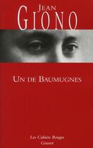 Couverture du livre « Un de Baumugnes » de Jean Giono aux éditions Grasset