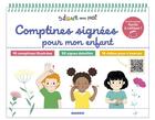 Couverture du livre « Comptines signées pour mon enfant » de Signe Avec Moi aux éditions Mango