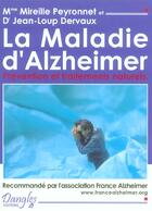 Couverture du livre « La maladie d'alzheimer - prevention et traitements naturels » de Mireille Peyronnet aux éditions Dangles