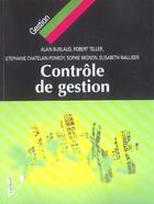 Couverture du livre « Controle de gestion » de Burlaud/Mignon aux éditions Vuibert