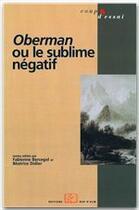 Couverture du livre « Oberman ou le sublime négatif » de  aux éditions Rue D'ulm