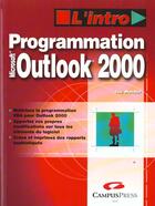 Couverture du livre « L'Intro ; Programmation Outlook 2000 » de Sue Mosher aux éditions Campuspress