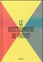 Couverture du livre « Le questionnaire de Proust » de  aux éditions Textuel